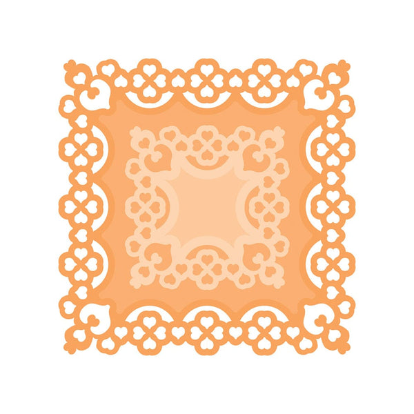 Tonic Studios Die Cutting Shamrock Square Die Set - 4698E