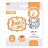 Load image into Gallery viewer, Tonic Studios Die Cutting Thank You Sentiment Die Set - 4505E