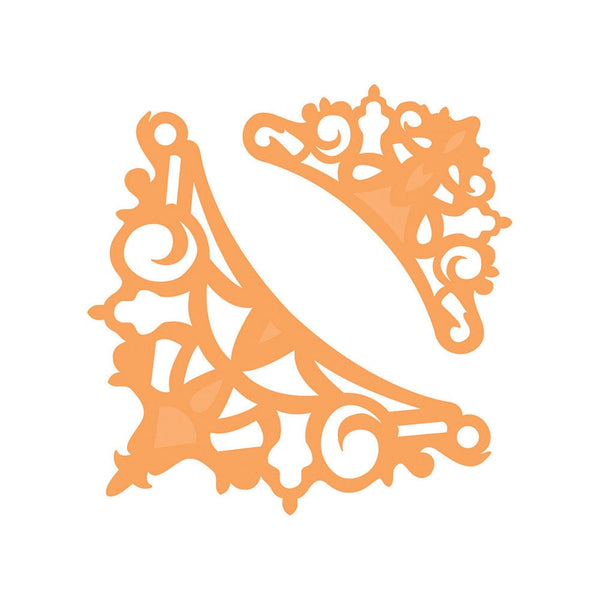 Tonic Studios Die Cutting Tiara Corner Pair Die Set - 4714E