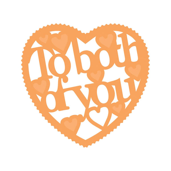 Tonic Studios Die Cutting To Both Of You Die Set - 4706E