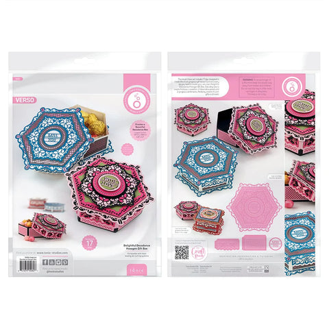 Tonic Studios Die Cutting Tonic - Delightful Decadence - Hexagon Gift Box - 5082e