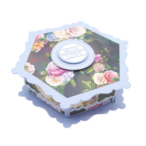Tonic Studios Die Cutting Tonic - Delightful Decadence - Hexagon Gift Box - 5082e