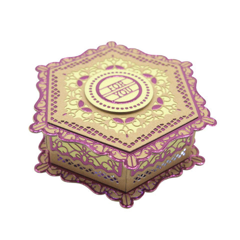 Tonic Studios Die Cutting Tonic - Delightful Decadence - Hexagon Gift Box - 5082e