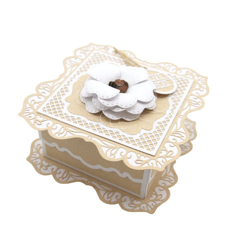Tonic Studios Die Cutting Tonic - Delightful Decadence- Square Gift Box - 5083e