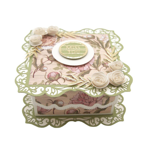 Tonic Studios Die Cutting Tonic - Delightful Decadence- Square Gift Box - 5083e