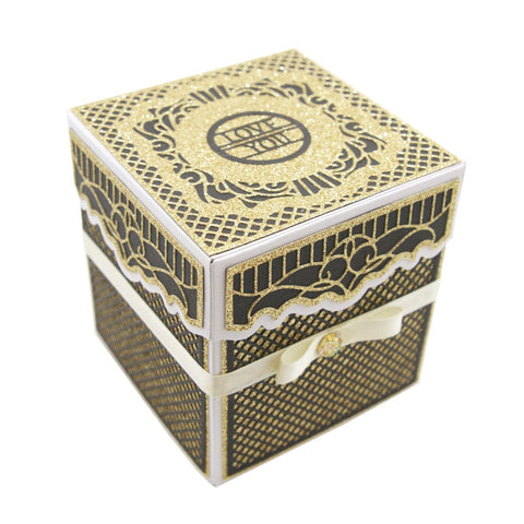 Tonic Studios Die Cutting Tonic - Delightful Decadence- Square Gift Box - 5083e