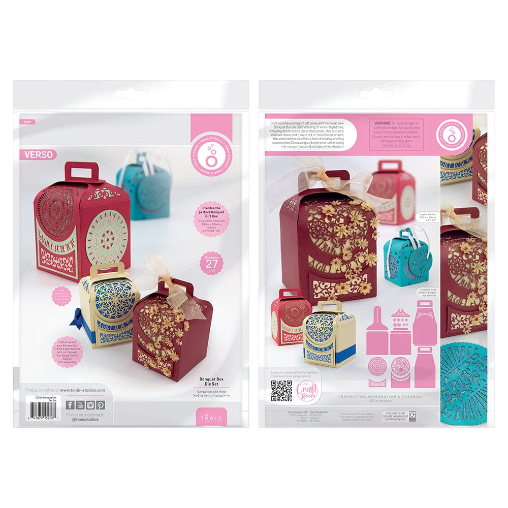 Tonic Studios Die Cutting Tonic Studios - Banquet Box Die Set - 5206e
