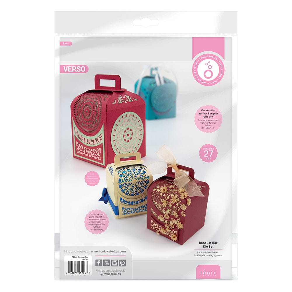 Tonic Studios Die Cutting Tonic Studios - Banquet Box Die Set - 5206e