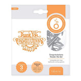 Load image into Gallery viewer, Tonic Studios Die Cutting Tonic Studios - Congratulations Header Die Set - 4551E