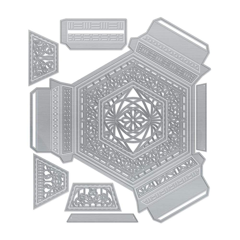 Tonic Studios Die Cutting Tonic Studios - Crystal Containers - Hexagon Base - 4119E