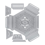 Load image into Gallery viewer, Tonic Studios Die Cutting Tonic Studios - Crystal Containers - Hexagon Base - 4119E