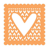 Load image into Gallery viewer, Tonic Studios Die Cutting Tonic Studios - Cutesy Heart Patchwork Square Die Set  - 4423E