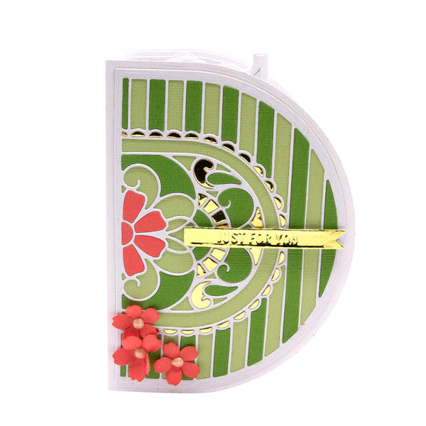 Tonic Studios Die Cutting Tonic Studios - Fancy Floral Card Creator Die Set - 5214e