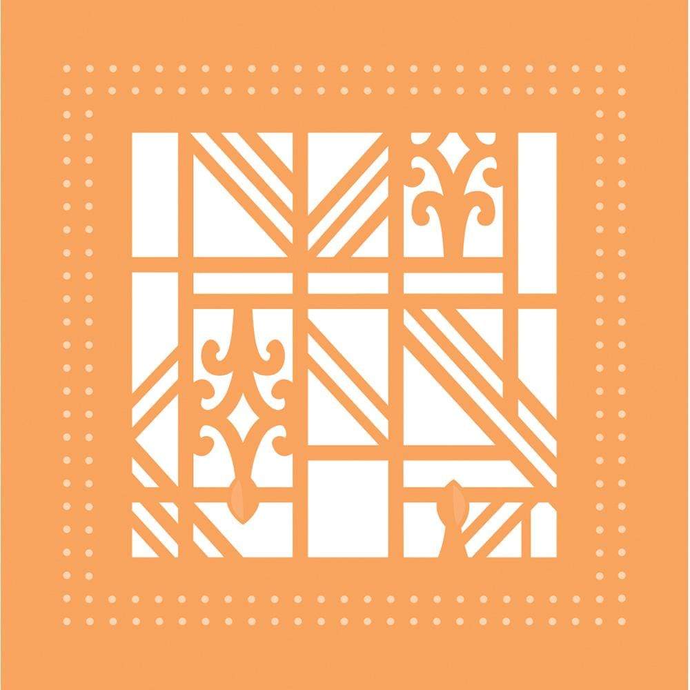Tonic Studios Die Cutting Tonic Studios - Geometric Fleur Patchwork Die Set  - 4430E