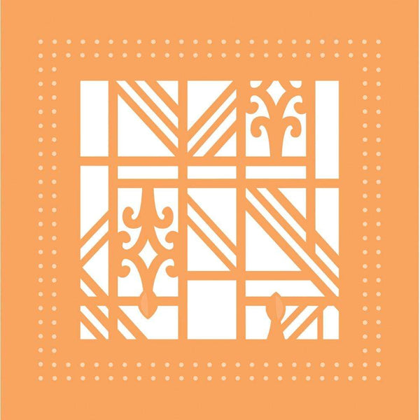 Tonic Studios Die Cutting Tonic Studios - Geometric Fleur Patchwork Die Set  - 4430E