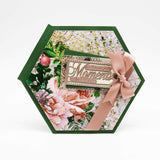 Load image into Gallery viewer, Tonic Studios Die Cutting Tonic Studios - Hopes In Hexagon Base Creator Die Set - 4126E