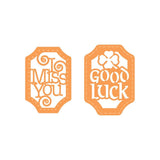 Load image into Gallery viewer, Tonic Studios Die Cutting Tonic Studios - I Miss You / Good Luck - Duo Sentiment Die Set - 4229E