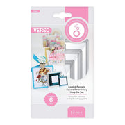 Tonic Studios Die Cutting Tonic Studios - Loaded Pockets - Square Embroidery Hoop - 3924E