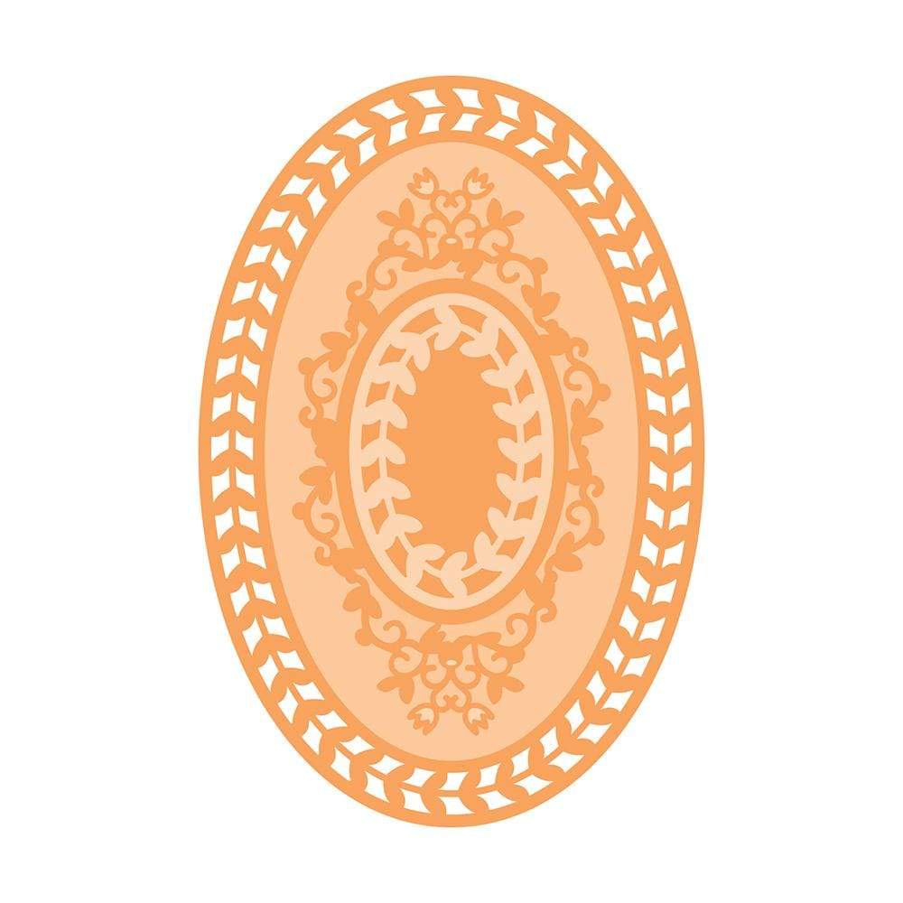 Tonic Studios Die Cutting Tonic Studios - Mini Ornate Frame Die Set  - 4455E