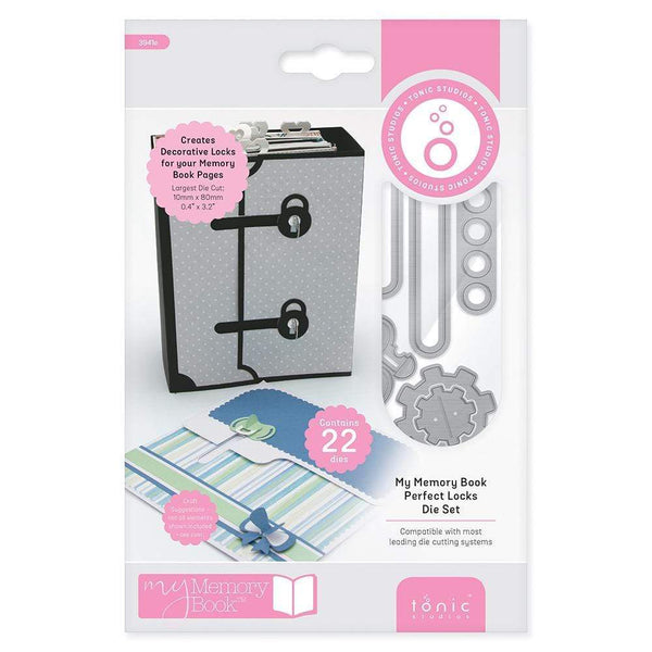 Tonic Studios Die Cutting Tonic Studios - My Memory Book Perfect Locks Die Set - 3941E