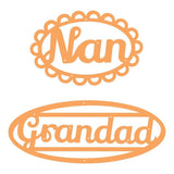 Load image into Gallery viewer, Tonic Studios Die Cutting Tonic Studios - Nan &amp; Grandad Sentiment Die Set - 3838E