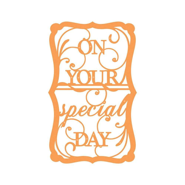 Tonic Studios Die Cutting Tonic Studios - On Your Special Day - Sentiment Die Set - 4222E