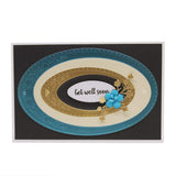 Load image into Gallery viewer, Tonic Studios Die Cutting Tonic Studios - Opulent Oval Layering Tag Die Set - 4153E