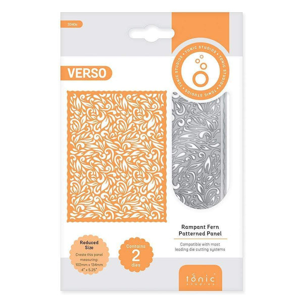 Tonic Studios Die Cutting Tonic Studios - Patterned Panel - Rampant Fern - 3340E
