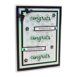 Load image into Gallery viewer, Tonic Studios Die Cutting Tonic Studios - Patterned Panels &amp; Simply Sentiments Die Set Collection - DB081
