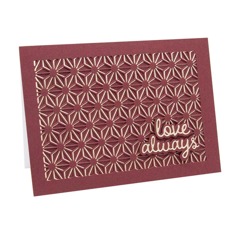 Tonic Studios Die Cutting Tonic Studios - Patterned Panels & Simply Sentiments Die Set Collection - DB081