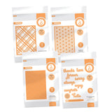 Load image into Gallery viewer, Tonic Studios Die Cutting Tonic Studios - Patterned Panels &amp; Simply Sentiments Die Set Collection - DB081