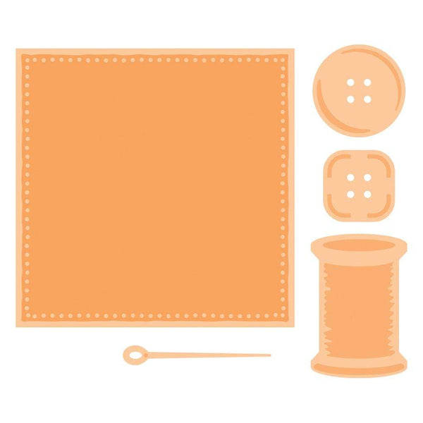 Tonic Studios Die Cutting Tonic Studios - Sewing Kit Patchwork Die Set  - 4426E