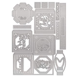 Load image into Gallery viewer, Tonic Studios Die Cutting Tonic Studios - Silhouette Bow Box Die Set - 4285E