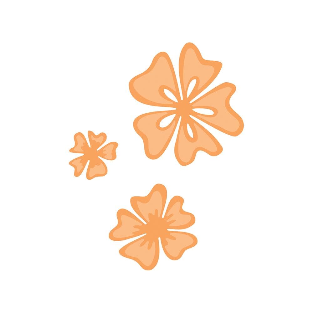 Tonic Studios Die Cutting Tonic Studios - Simple Florals - Pretty Pansy Die Set  - 4447E