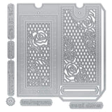Load image into Gallery viewer, Tonic Studios Die Cutting Tonic Studios - Single Rose Magic Sliding Skinny Envelope - 3673E