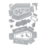 Load image into Gallery viewer, Tonic Studios Die Cutting Tonic Studios - Spooky Coffin Treat Box Die Set - 5140e