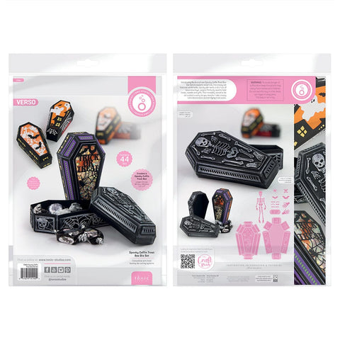 Tonic Studios Die Cutting Tonic Studios - Spooky Coffin Treat Box Die Set - 5140e