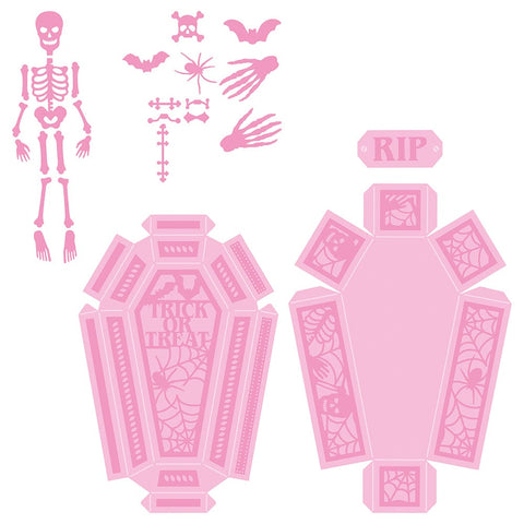 Tonic Studios Die Cutting Tonic Studios - Spooky Coffin Treat Box Die Set - 5140e