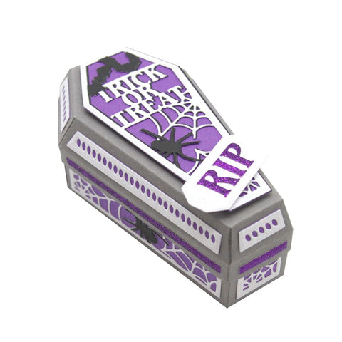 Tonic Studios Die Cutting Tonic Studios - Spooky Coffin Treat Box Die Set - 5140e