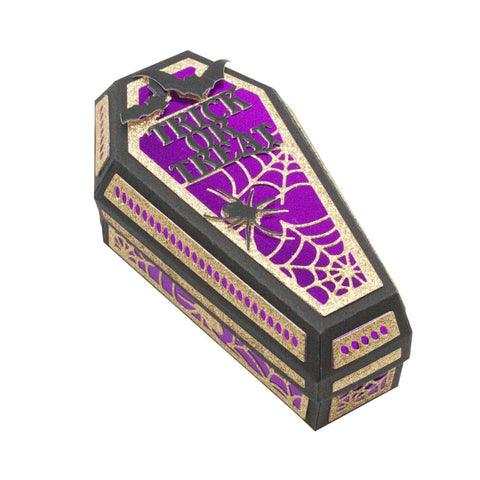 Tonic Studios Die Cutting Tonic Studios - Spooky Coffin Treat Box Die Set - 5140e