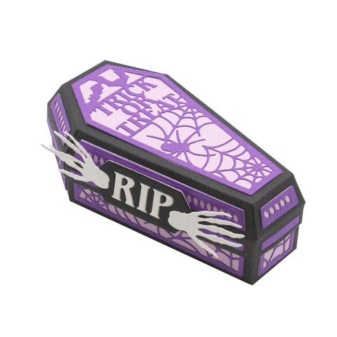Tonic Studios Die Cutting Tonic Studios - Spooky Coffin Treat Box Die Set - 5140e