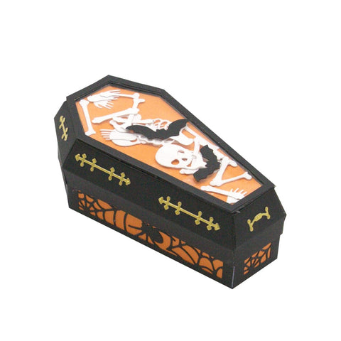 Tonic Studios Die Cutting Tonic Studios - Spooky Coffin Treat Box Die Set - 5140e