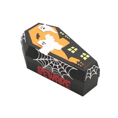 Tonic Studios Die Cutting Tonic Studios - Spooky Coffin Treat Box Die Set - 5140e