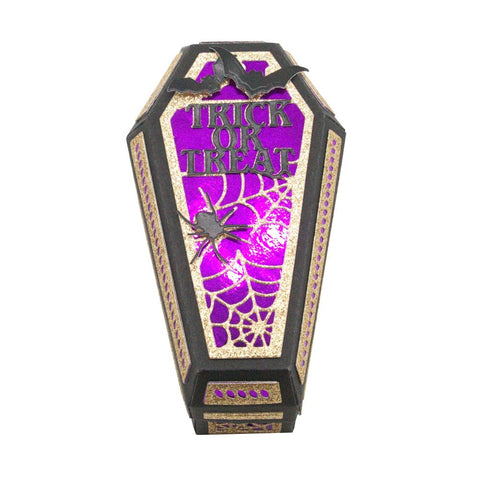 Tonic Studios Die Cutting Tonic Studios - Spooky Coffin Treat Box Die Set - 5140e