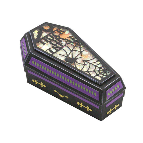 Tonic Studios Die Cutting Tonic Studios - Spooky Coffin Treat Box Die Set - 5140e
