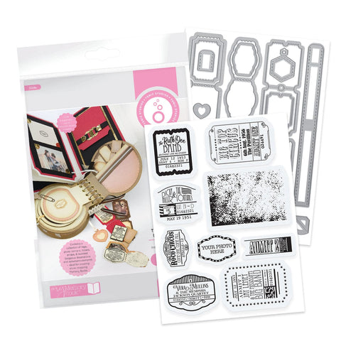 Tonic Studios Die Cutting Tonic Studios - Tickets & Trinkets Die & Stamp Set - 5238e