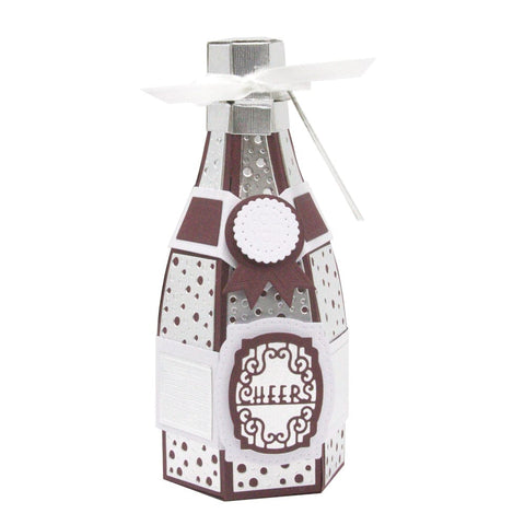 Tonic Studios Die Cutting Tonic Studios - Time To Drink Champagne Bottle Die Set - 4901e