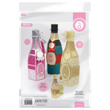 Load image into Gallery viewer, Tonic Studios Die Cutting Tonic Studios - Time To Drink Champagne Bottle Die Set - 4901e