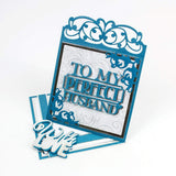 Load image into Gallery viewer, Tonic Studios Die Cutting Tonic Studios - To My Perfect Husband - Sentiment Die Set - 3842E