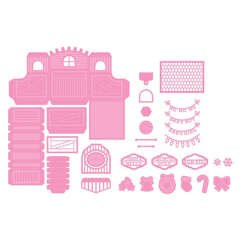 Tonic Studios Die Cutting Tonic Studios - Train and Carriage Die Set - 4964e